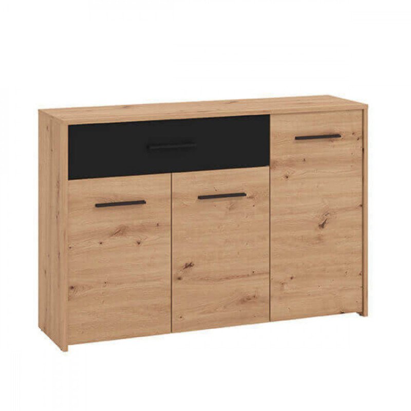 Credenza In Legno Moderna 3 Ante Madia Ingresso 120 cm Vester