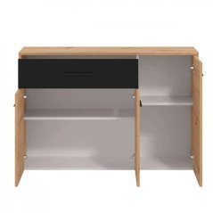 Credenza In Legno Moderna 3 Ante Madia Ingresso 120 cm Vester