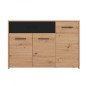 Credenza In Legno Moderna 3 Ante Madia Ingresso 120 cm Vester