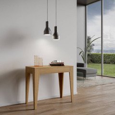 Consolle Allungabile 2 Metri Moderna 90x42 cm Elegante in Legno