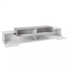Mobile Porta Tv 240 cm Design Moderno Basso con Ante Coev