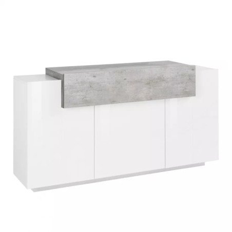 Credenza 4 Ante per Soggiorno Mobile Buffet Moderno Coev