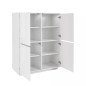 Madia Moderna Alta Soggiorno Flove Credenza Larga 100 cm