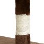 Albero Cuccia con Tiragraffi Gatto Grande 50x50x132 cm in Sisal