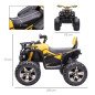 Quad Giocattolo Elettrico per Bambini 12v da 3 a 5 Anni