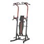 Stazione Fitness Multifunzione Power Tower con Panca Pieghevole