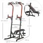 Stazione Fitness Multifunzione Power Tower con Panca Pieghevole