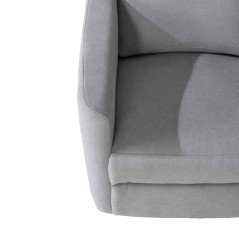 Poltrona Relax Girevole a Dondolo di Design con Schienale Reclinabile