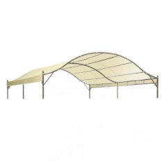 Telo Gazebo 3x4 Rinforzato Copertura di Ricambio Beige