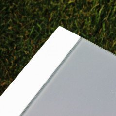 Salottino Esterno in Alluminio 4 Posti Giardino Moderno con Cuscini