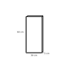 5 Pannelli Fonoassorbenti per Pizzeria per Pareti e Soffitto 60x30