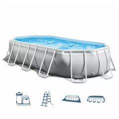 Piscina Intex Ovale 503x274x122cm da Giardino Fuori Terra 5 mt 26796