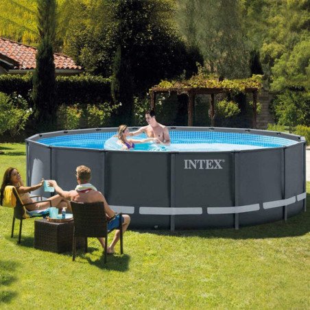 Piscina Fuori Terra Rotonda 488x122 cm Montabile Intex 26326 Alta 122