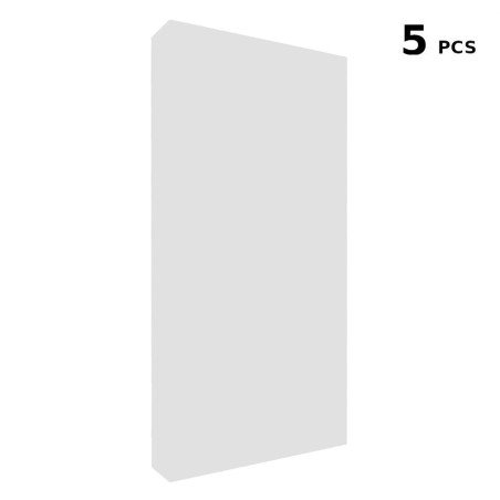 5 Pannelli Fonoassorbenti Professionali per Ristoranti 100x50x11 cm