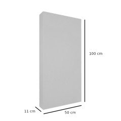 5 Pannelli Fonoassorbenti Professionali per Ristoranti 100x50x11 cm