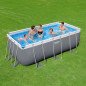 Piscina Bestway 412x201x122 Power Steel Rettangolare Fuori Terra 56456