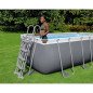 Piscina Bestway 412x201x122 Power Steel Rettangolare Fuori Terra 56456