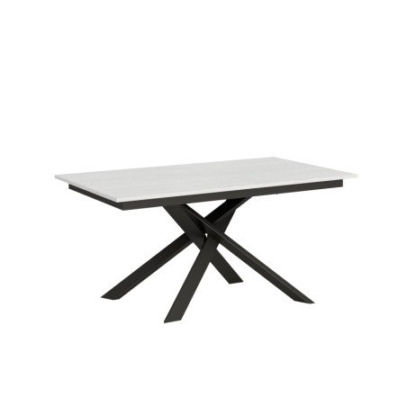 Tavolo da Pranzo Gambe Incrociate 160x90 Allungabile Design