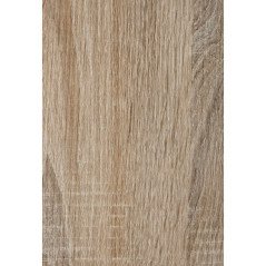 Armadio 3 Ante in Legno Rovere con Cassetti Largo 120 cm