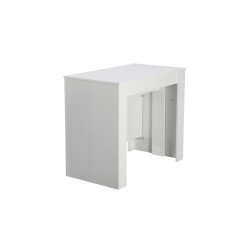 Tavolo Consolle Allungabile 3 Metri con Porta Allunghe Legno 90x50
