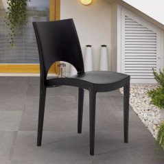 Sedia Polipropilene Impilabile Da Giardino in Plastica Paris Grand Soleil