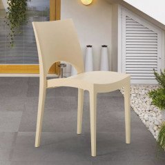 Sedia Polipropilene Impilabile Da Giardino in Plastica Paris Grand Soleil