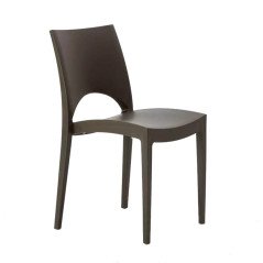 Sedia Polipropilene Impilabile Da Giardino in Plastica Paris Grand Soleil