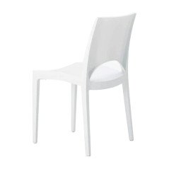 20 Stock Sedie in Plastica Impilabili per Bar Esterno Colorate Paris Grand Soleil