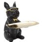 Svuotatasche Bulldog Francese Statuetta Ingresso Design