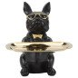 Svuotatasche Bulldog Francese Statuetta Ingresso Design