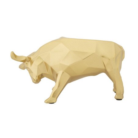 Statuetta Toro Wall Street Design Animali Soprammobili Moderni Soggiorno