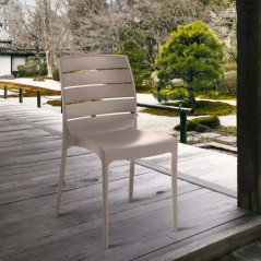 Stock Sedie Plastica Giardino Impilabili Grand Soleil Offerta da 20 Pezzi