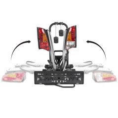 Portabici Auto Gancio Traino per Ebike Menabo Antares 2 Bici