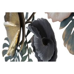 Foglie in Metallo da Parete Pannello Decorativo Muro 3D