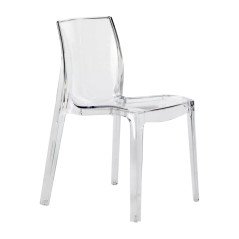Sedia Policarbonato Trasparente Grand Soleil Femme Fatale Design