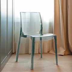 Sedia Policarbonato Trasparente Grand Soleil Femme Fatale Design