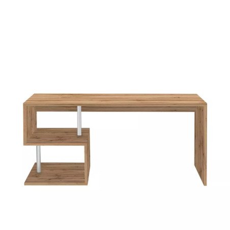 Scrivania 180 x 60 Ufficio Moderna in Legno Design Camera da Letto