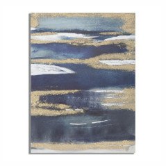Quadro Moderno Soggiorno Dipinto Mare Astratto 60x80 cm
