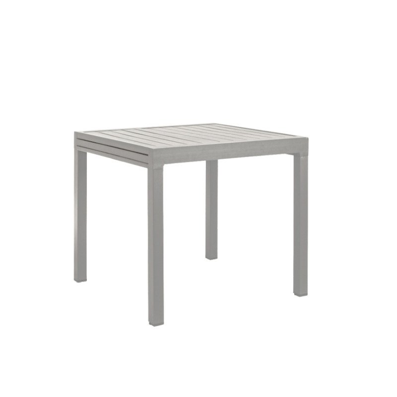 Tavolo Giardino Alluminio Allungabile 6 Persone 150/75x75x77 cm