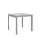 Tavolo Giardino Alluminio Allungabile 6 Persone 150/75x75x77 cm