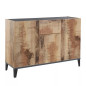 Madia Moderna Legno 3 Ante Credenza 120 x 40 cm Sobre