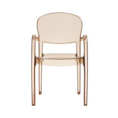 Poltroncine Trasparenti Grand Soleil Sedie Policarbonato con Braccioli Joker