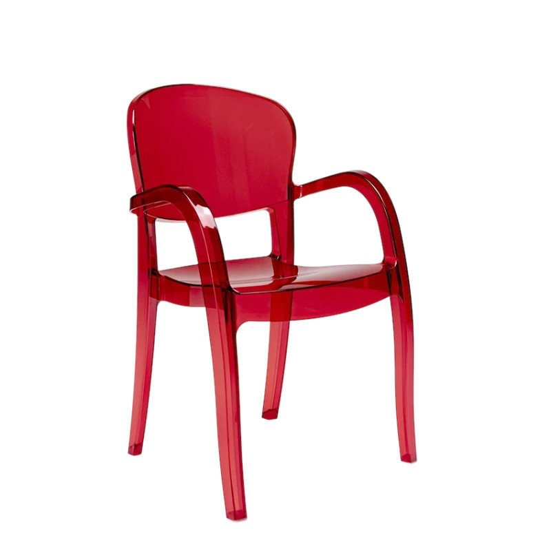 Poltroncine Trasparenti Grand Soleil Sedie Policarbonato con Braccioli Joker Poltroncine Trasparenti Grand Soleil Sedie Policarbonato con Braccioli Joker