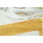 Quadro Astratto Moderno con Cornice Oro e Nero 80x120