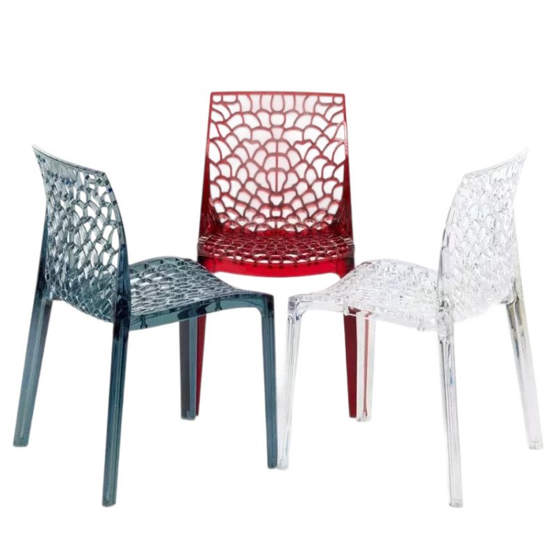 Lucienne Sedie Rosse Trasparenti Sedia In Policarbonato