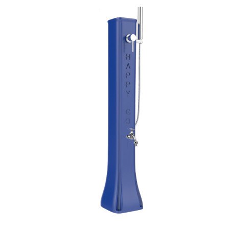 Fontana a Colonna Verticale con Doccetta Solare da Giardino 19 Litri
