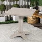 Tavolo Bar Esterno Polipropilene Giardino 70x70 Zavor Grand Soleil
