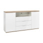 Madia Bianca Moderna 180 cm Credenza Contemporanea Skuady