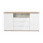 Madia Bianca Moderna 180 cm Credenza Contemporanea Skuady