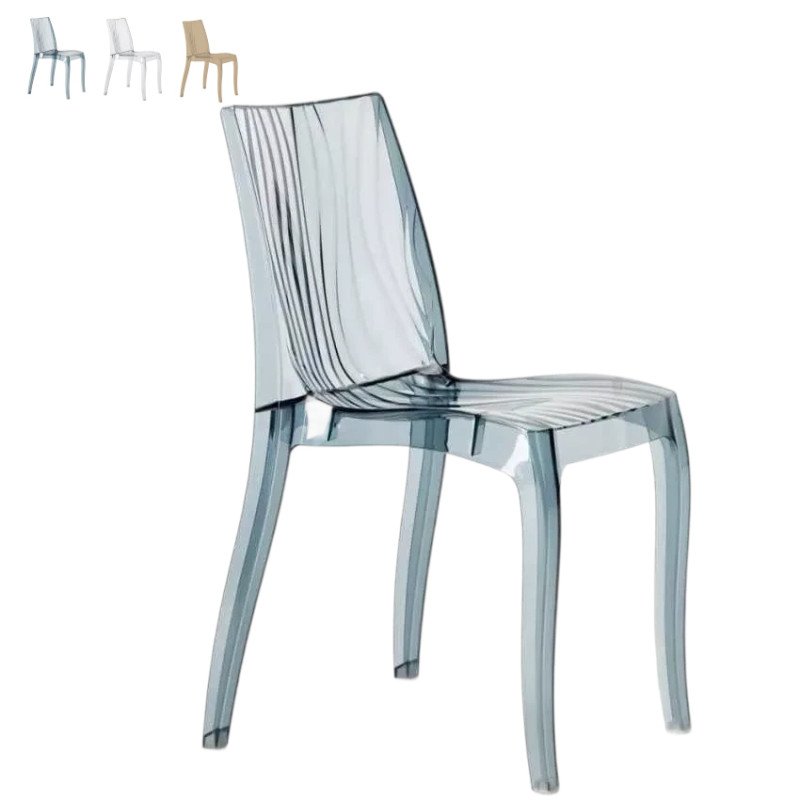 Grand Soleil Sedie Policarbonato Trasparente Design Dune